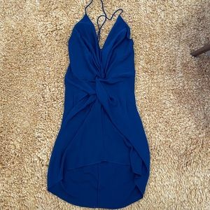 Acler Navy Dress